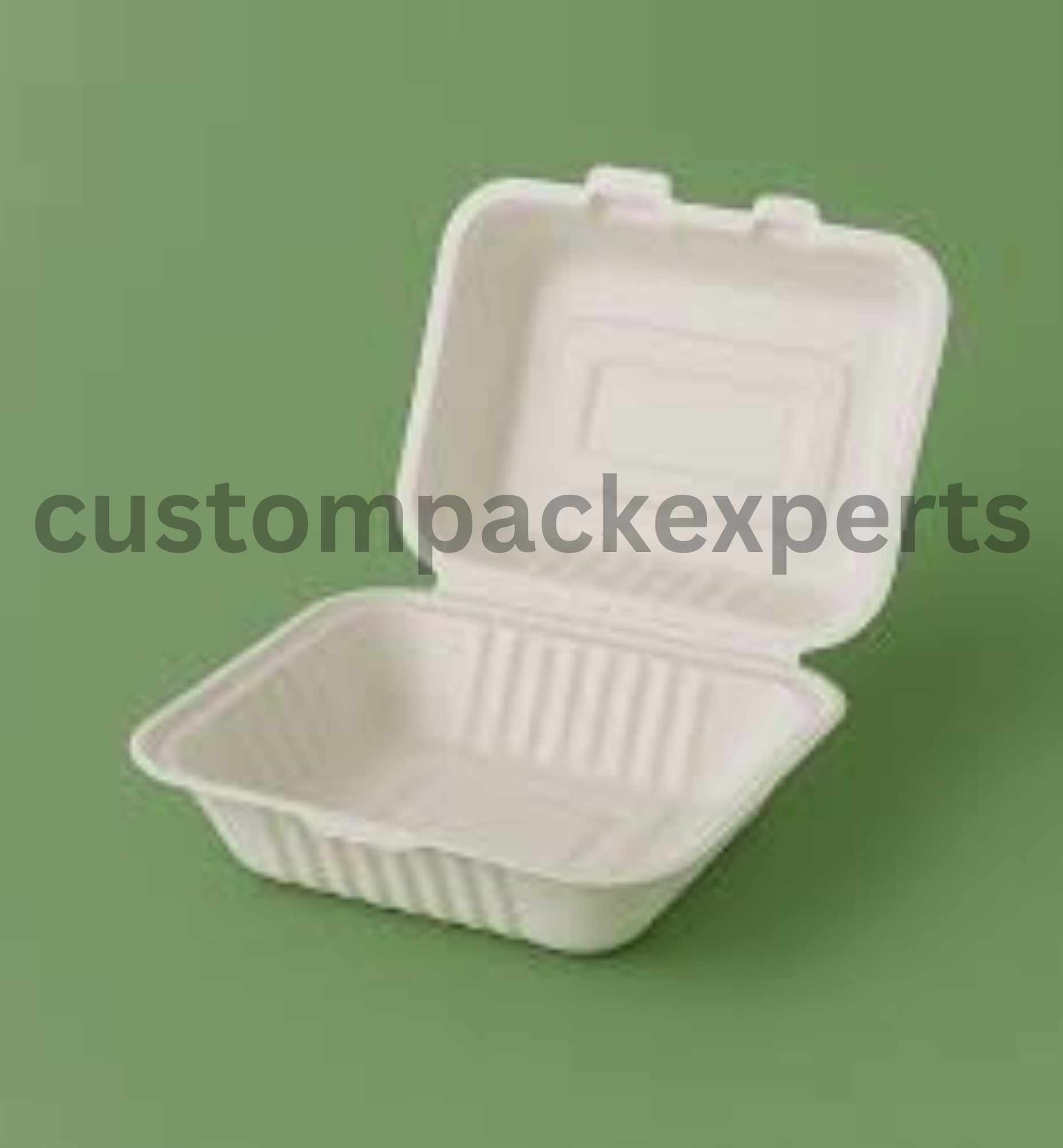 Custom clamshell box for food electronics retail and medical product packaging