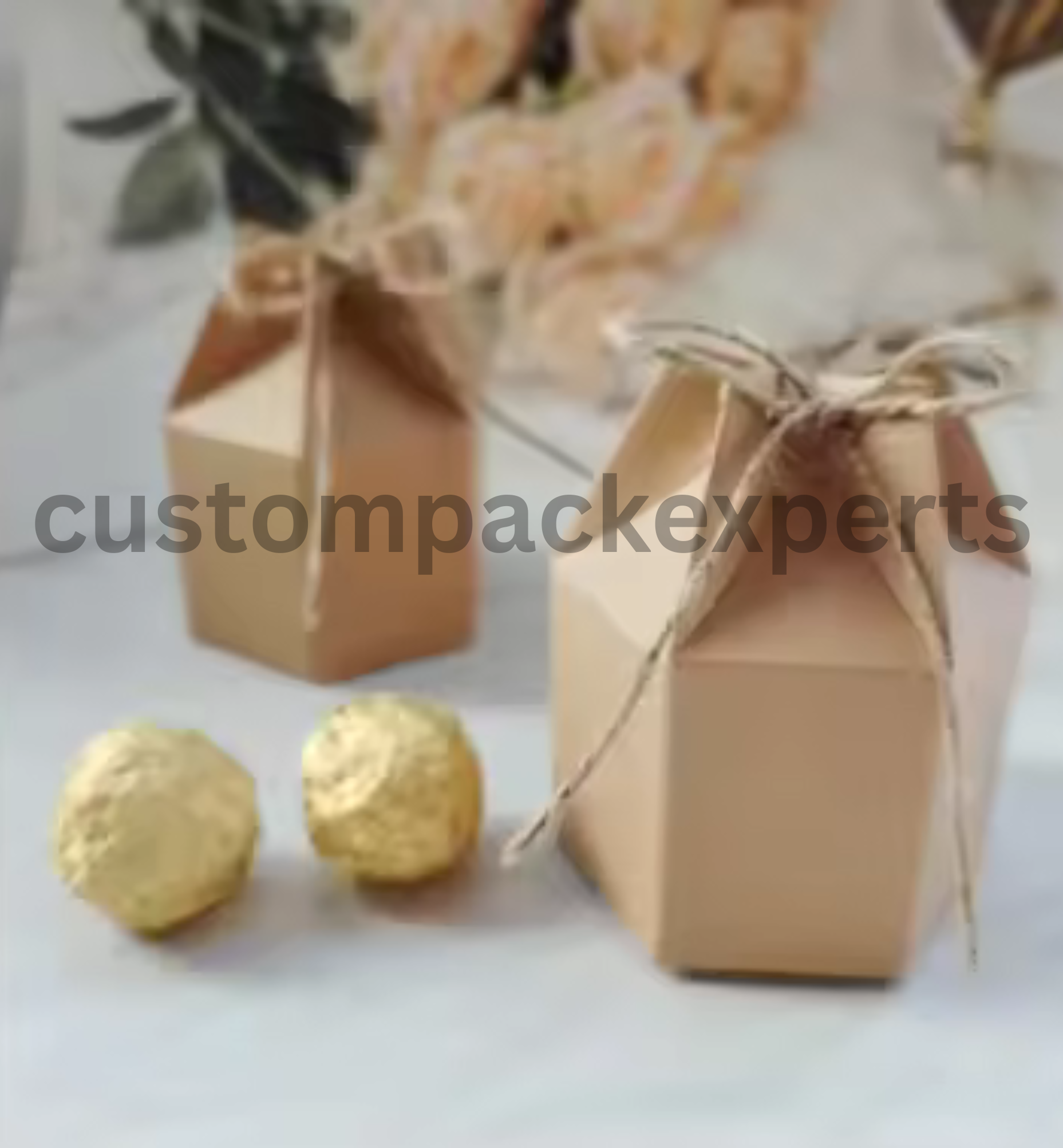 custom hexagon boxes